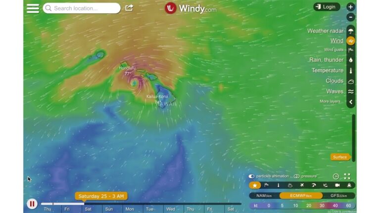Hurricane Lane update- Surf report and latest forecast update