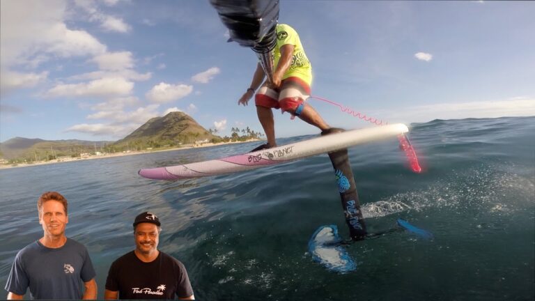 Ho to SUP Foil #2- Catching a Wave
