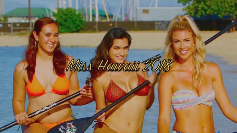 Miss Hawaii USA + Blue Planet SUP Day