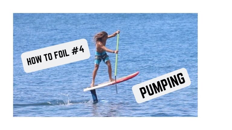 How to Foil #4 - Pumping the foil