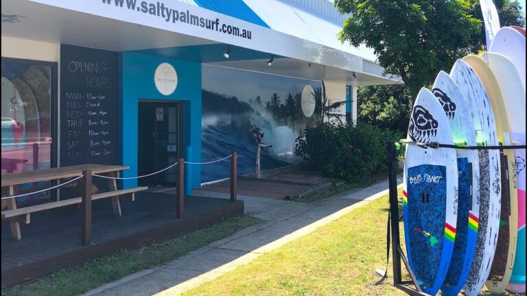 New SUP shop: Salty Palm Surf Co in Newcastle, Australia