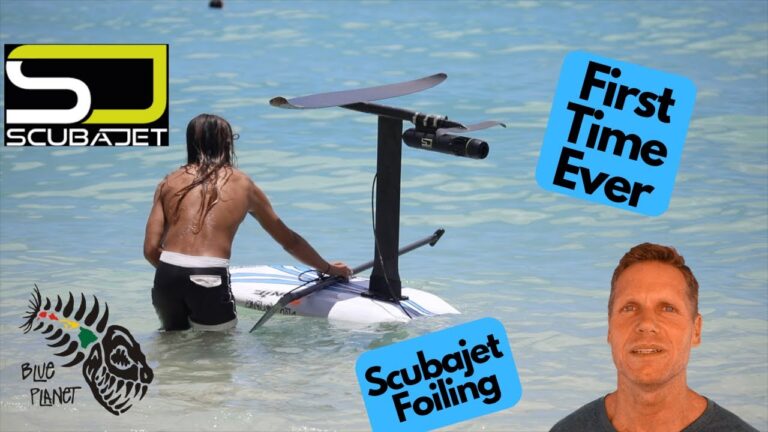 First time ever: Scubajet Foiling with Zane Saenz