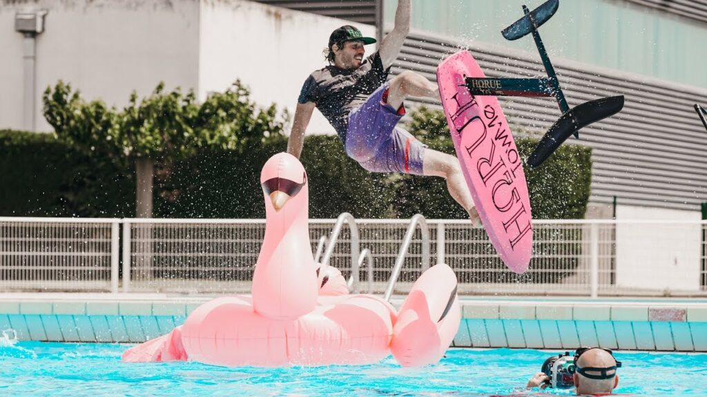 VTT vs FOIL SURFING | With Aurélien Fontenoy