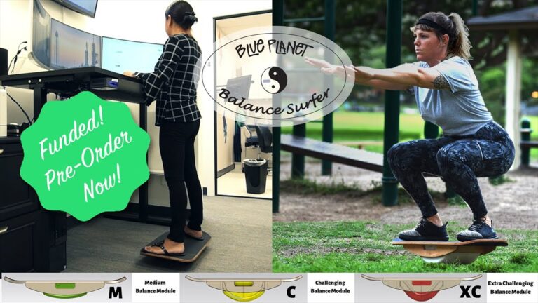 New Balance Board- preview of the Blue Planet Balance Surfer