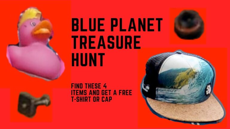 Blue Planet Treasure Hunt and  3D Shop Tour