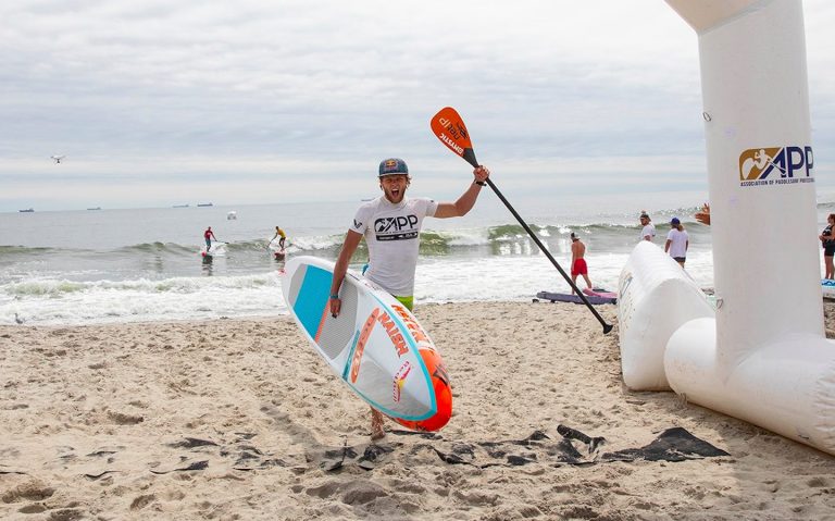 Casper Steinfath Takes Sprint Race Champion Title at NY SUP Open