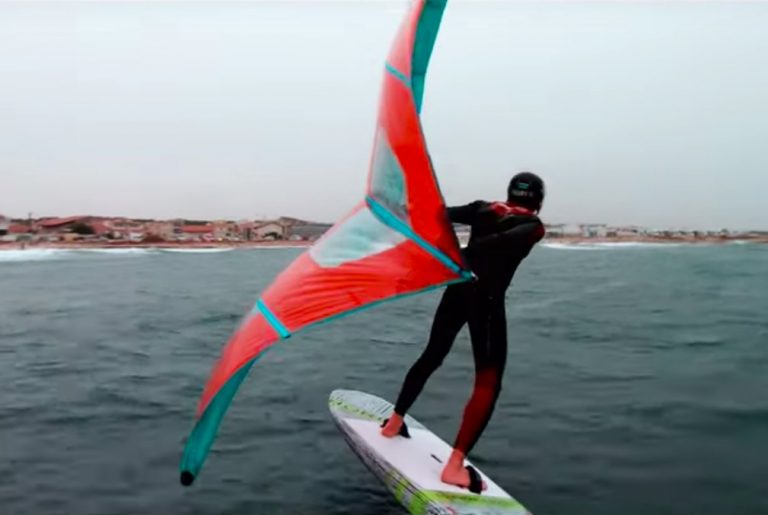 BACKLOOP WING FOILING - Training session