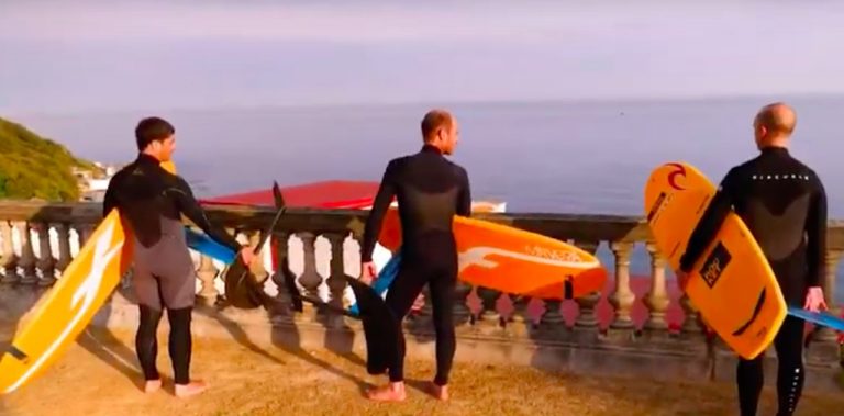 Surf foiling in the Basque Country | Stephane Iralour