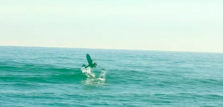 How to Back Flip on a Foil Board with Zane Saenz