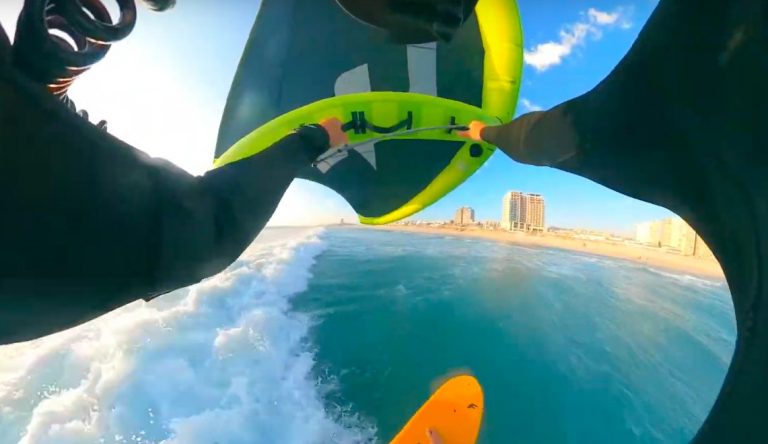 Wing Surffoiling in Cape Town