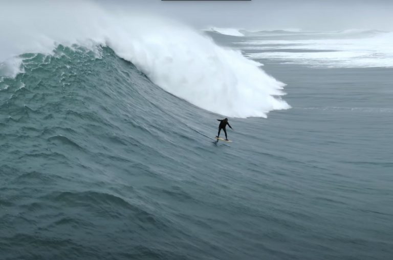 Epic Big Wave Surf Foiling in Nazare with Laird Hamiton, Terry Chung, Luca Padua & Benny Ferris