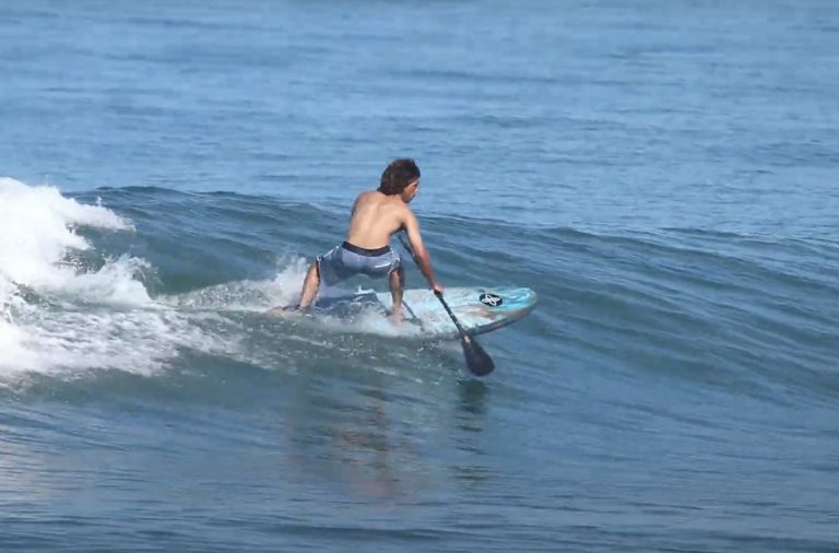 How to SUP Surf - PADDLE SWITCH CUTBACKS