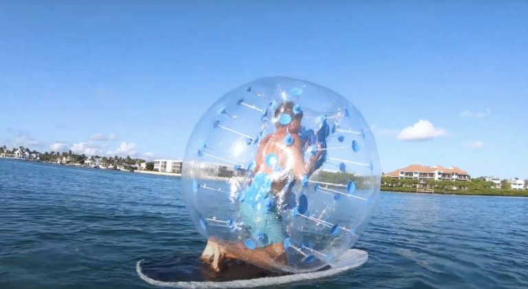 Foiling in a bubble "Lift Foils" E-foil