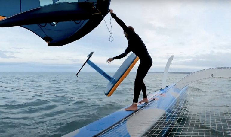 MULTI50 & WINGFOIL afternoon - By Antoine Auriol