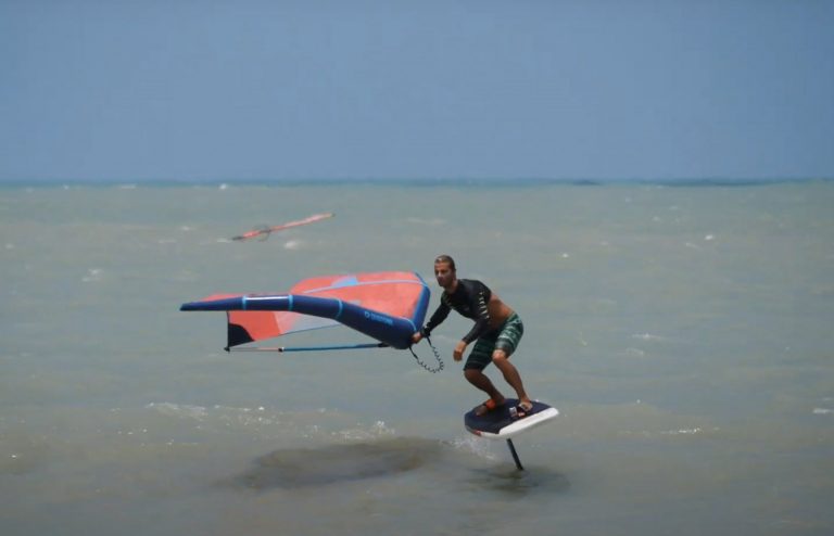 Wing-foil in Sao Miguel do Gostoso - Dr.WIND