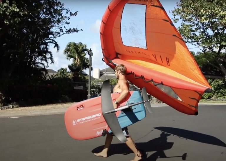Entering the Water Safely with Wingfoiling Gear | Wingboarding Zero to Hero Ep. 2 with Zane