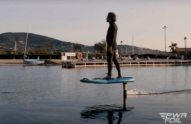 PWR-Foil // Lever de soleil dans Port Grimaud