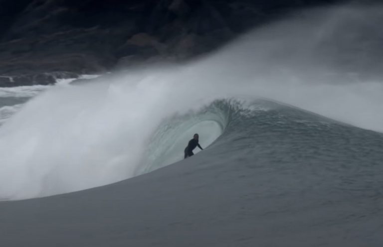 Hurricane Epsilon Brings Perfect Barrels To Europe's Best Point Break | Sessions