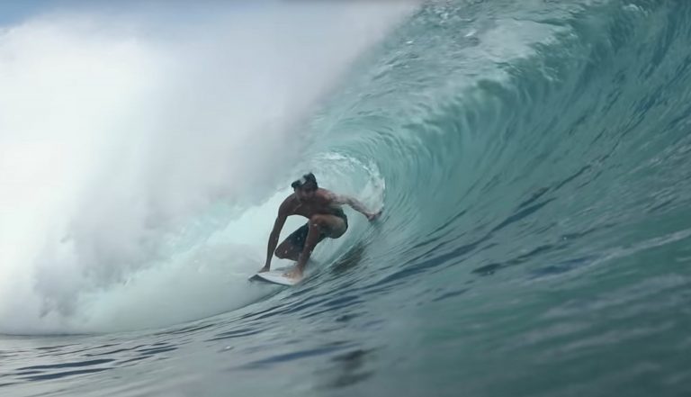 Watch Endless Barrels Spin At Indonesia's Desert Point | Sessions