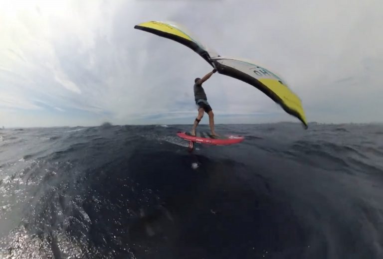 Gold Coast Wing Foil Downwind