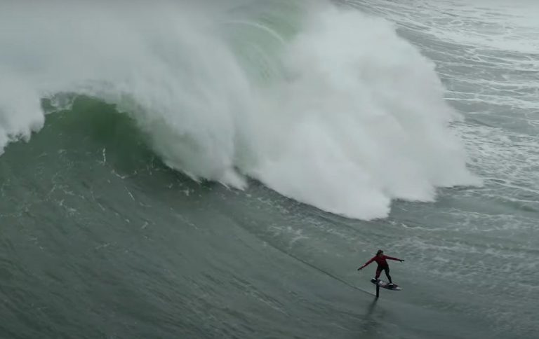 Kai Takes His Foil Out In The Gigantic Peaks Of Nazaré | Life Of Kai: Ep3