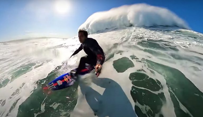 GoPro: Surviving Giant Nazaré with Kai Lenny