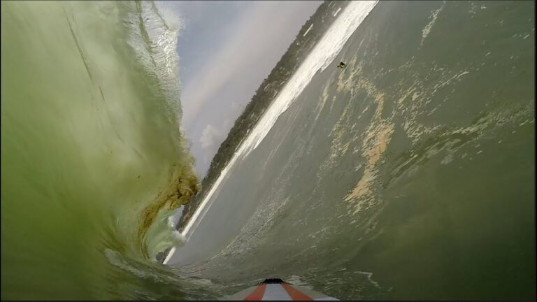 Surviving Big Waves in Mexico POV