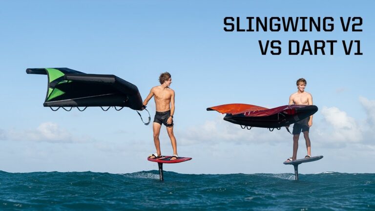 SLINGWING V2 vs DART Wing Surfing Wings | Slingshot 2021