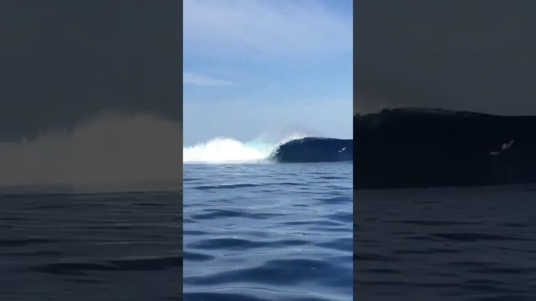 Keahi De Aboitiz on The Best SUP Barrel You'll Ever See #Shorts