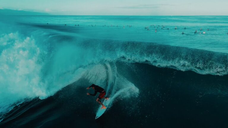 Pipeline, Oahu Filming with DJI Mavic Air 2 4K 60FPS SLOW MO!
