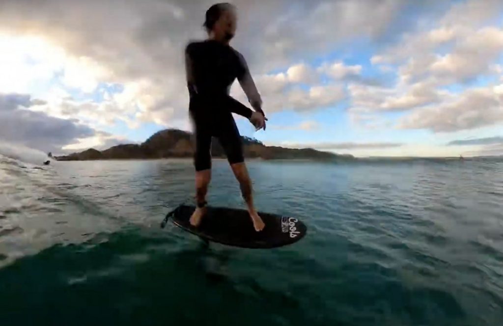 Paddle In Foil Session On The Hyper 150