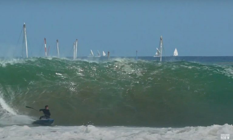 Sebastian Gomez in 'Never Back Down' - SUP Surfing Peru