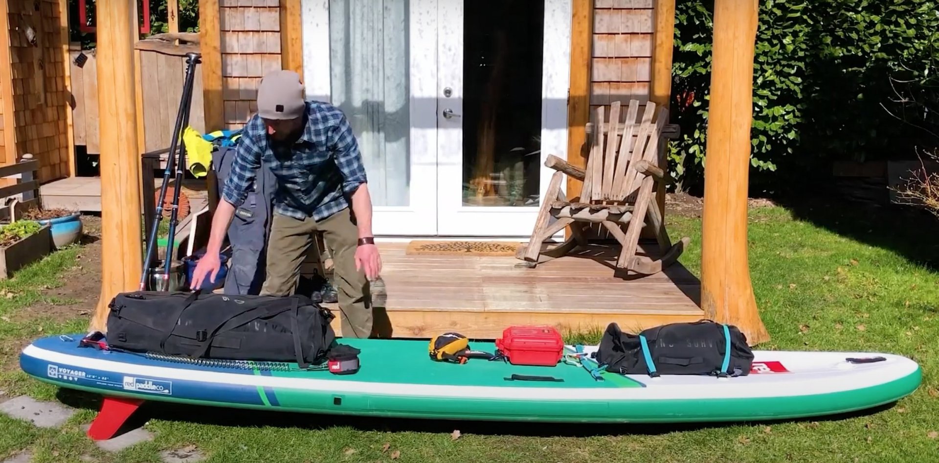 Red Shorts: Packing for SUP adventure