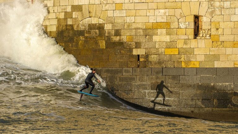 Surf foil à Fort Boyard I Extrait film L'ALBATROS