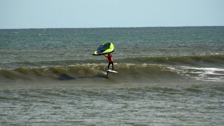 Mickey Murch Wing Foil Surfing