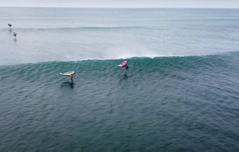 Wing Foil Surfing the North Shore with the Oahu crew,  May Day 2021