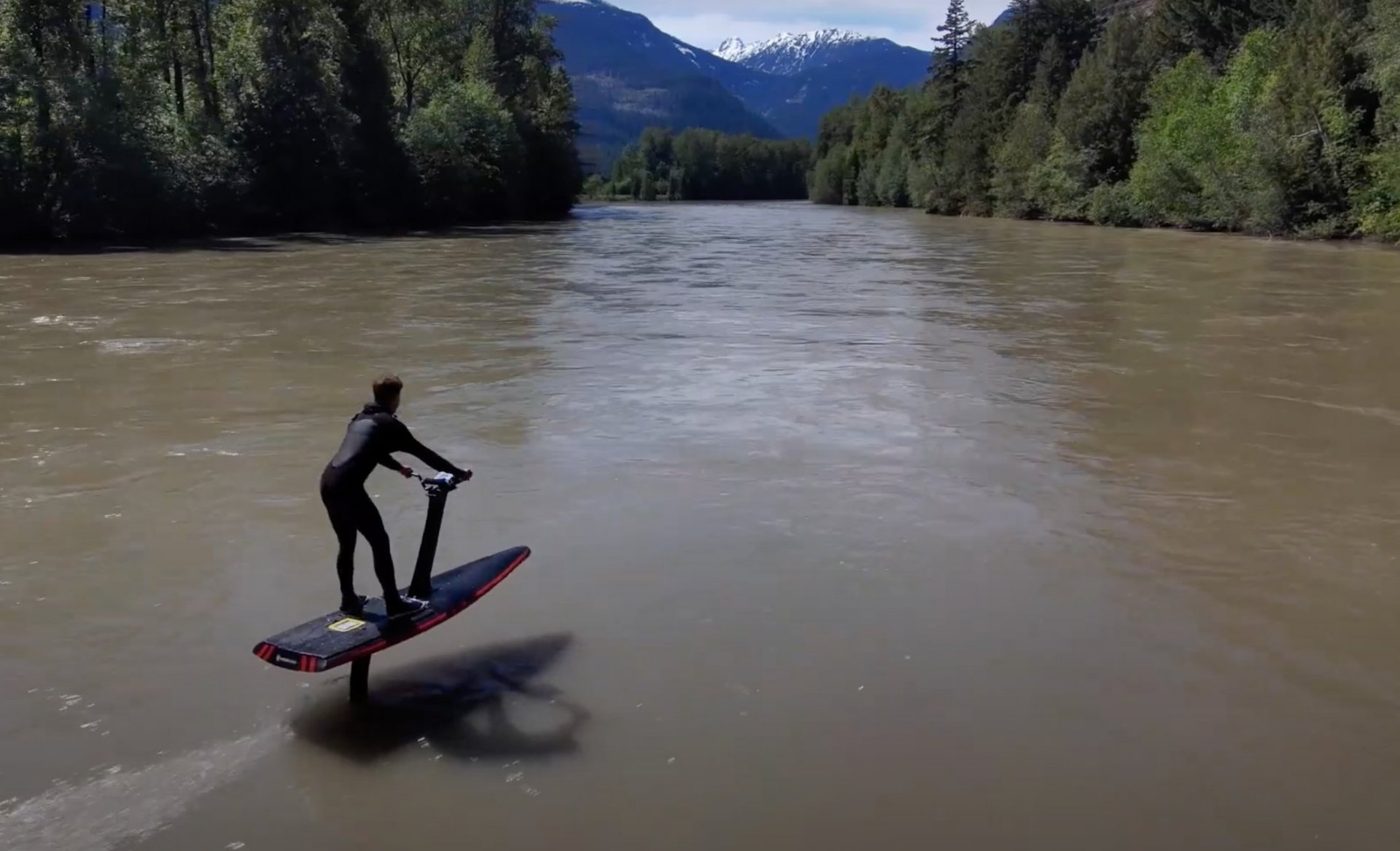 A Beautiful Day To Fly On Canadian Rivers
