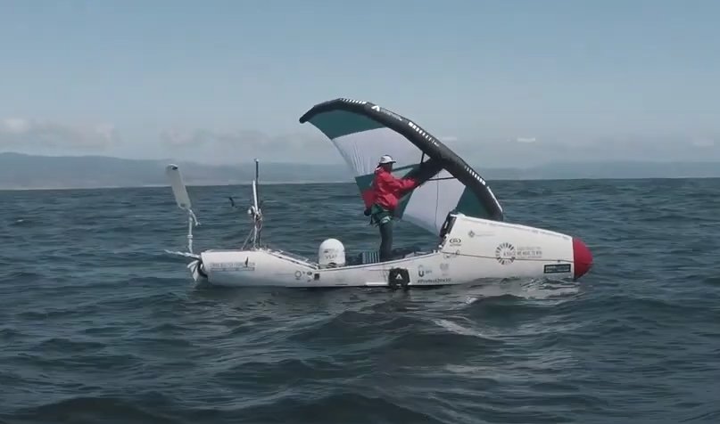 Chris Bertish Captain's VLOG from Wingfoiling the Pacific