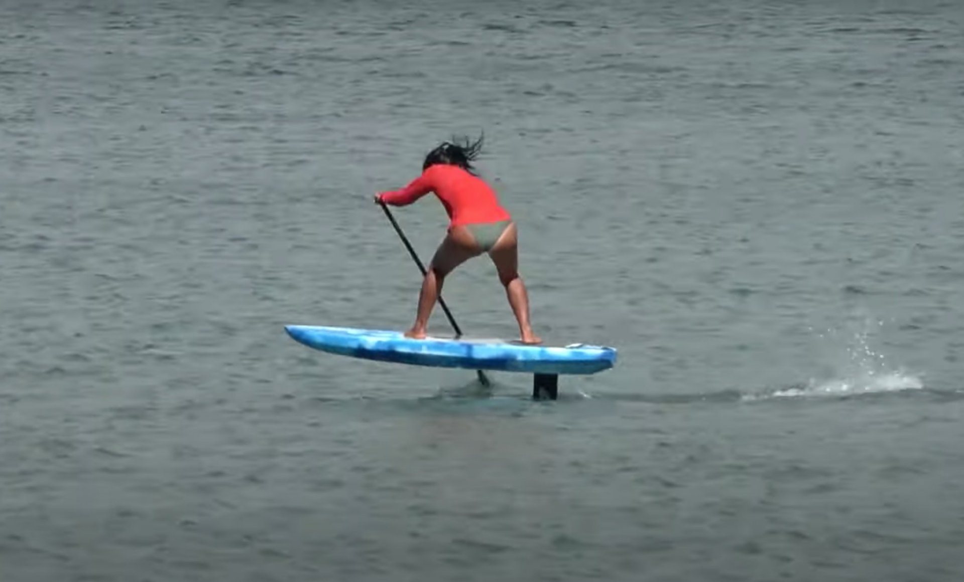 Tomoko Okazaki gets up Flatwater!!
