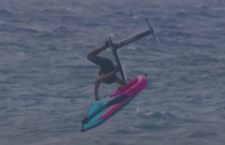 Pursuit of the DOUBLE BACK FLIP WINGFOIL x Zane Schweitzer FREEWING