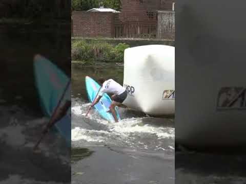 Is this the best buoy turn you’ve ever seen in SUP? #shorts #SUP #paddleboard