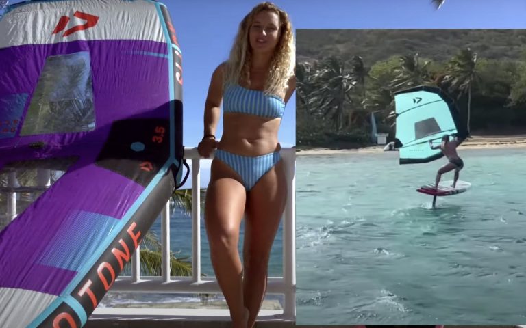 Q&A | All you need to know about WINGFOILING | Paula Novotna, Dominican Republic