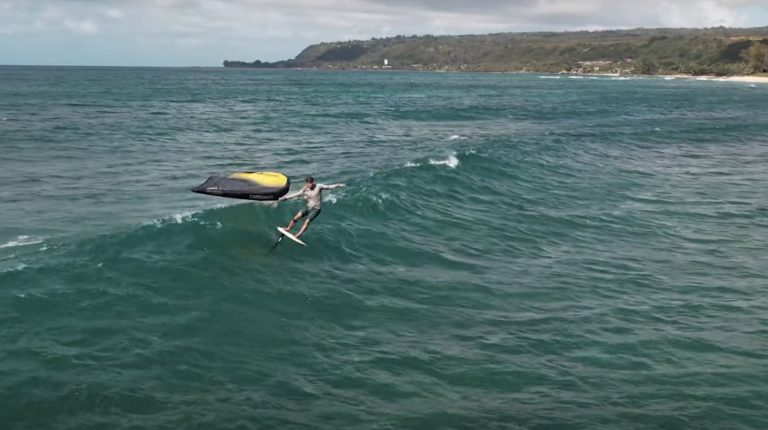 Wing Foil Surf Heaven in Hawaii
