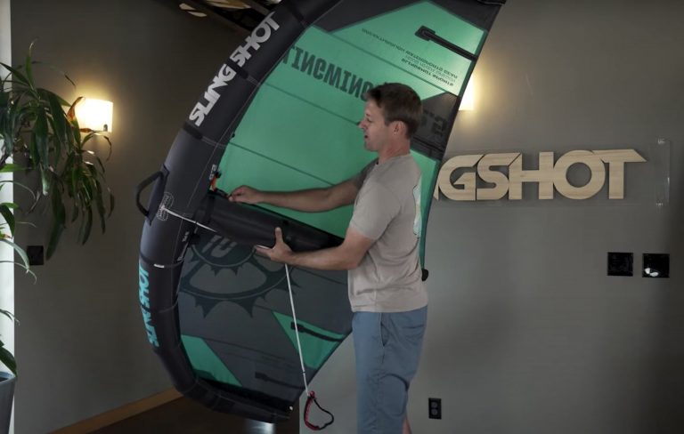 Top Features of the NEW SlingWing V3 inflatable Wing Surfing Wing with Wyatt Miller