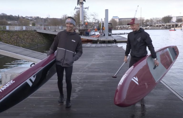 Fanatic Riders Arthur Arutkin and Christian Andersen Take On the Nautic Paddle