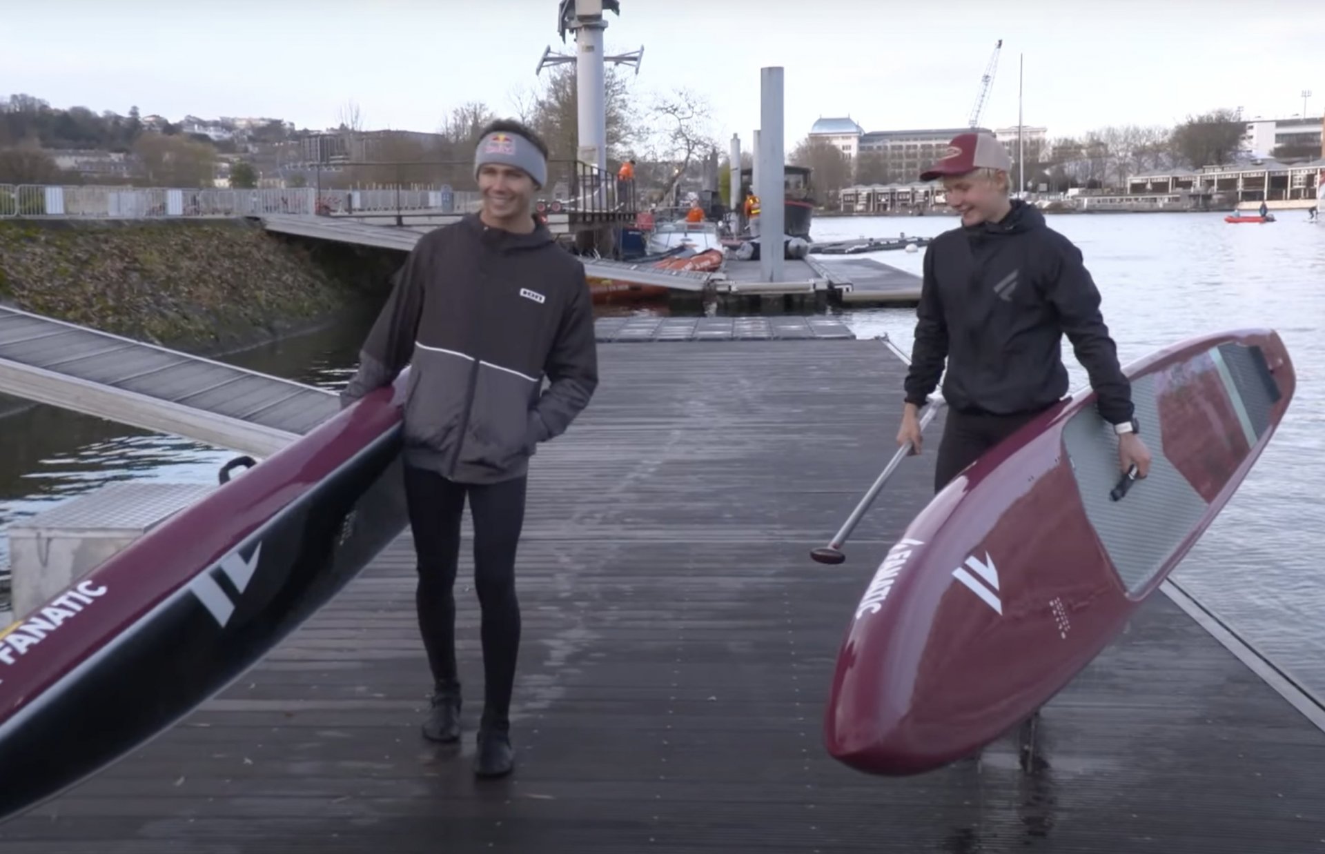 Fanatic Riders Arthur Arutkin and Christian Andersen Take On the Nautic Paddle