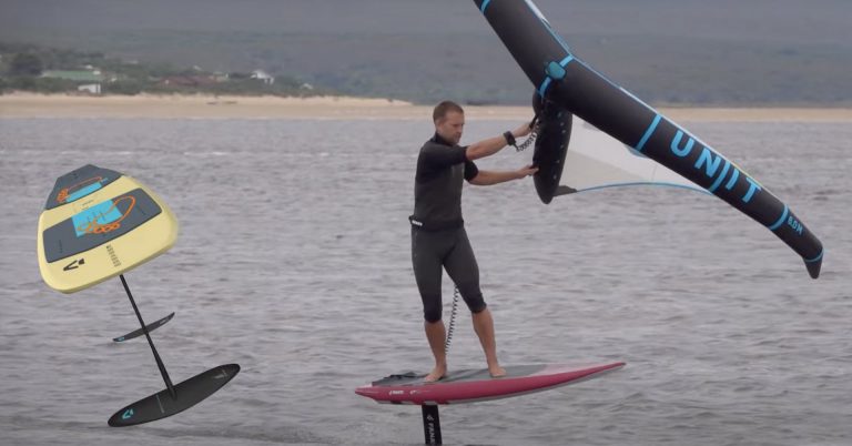 WING FOIL: How to switch stance