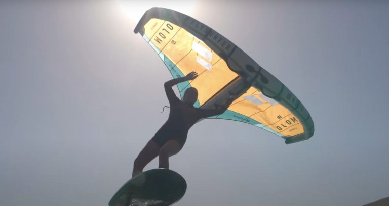 how to tack a wing: heelside to toeside