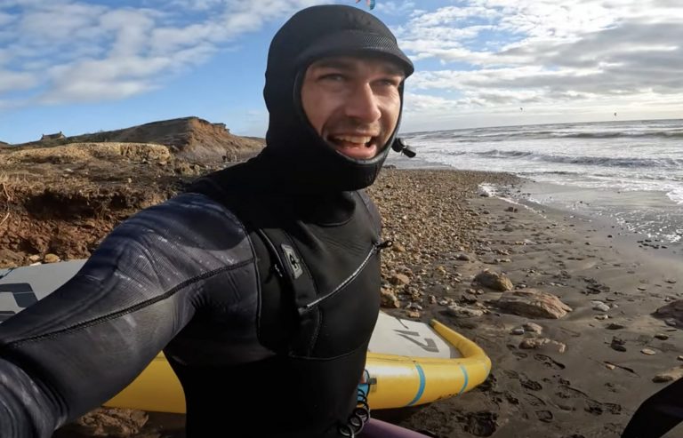 WING FOIL & KITE SURFING WAVES - Court In The Act #FREERIDE VLOG
