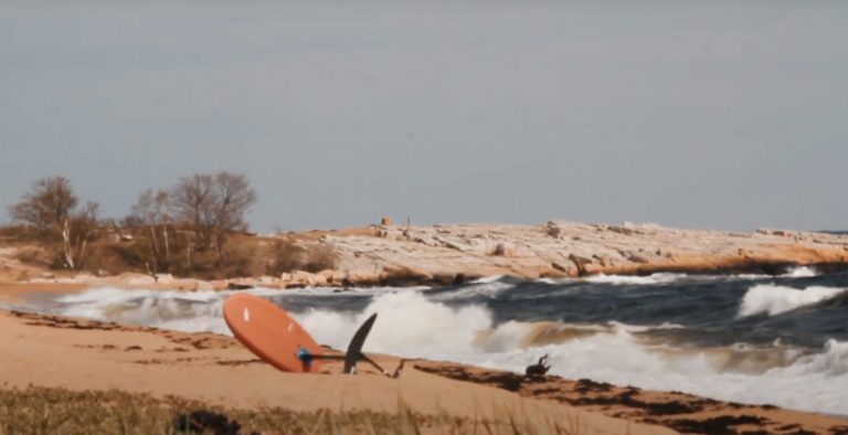 Foiling through Österlen, Baltic Sea